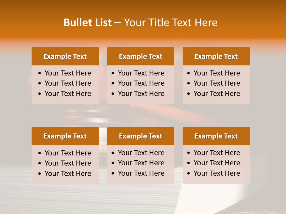 Book Crime Lawsuit PowerPoint Template