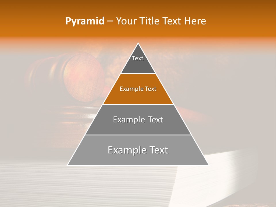 Book Crime Lawsuit PowerPoint Template
