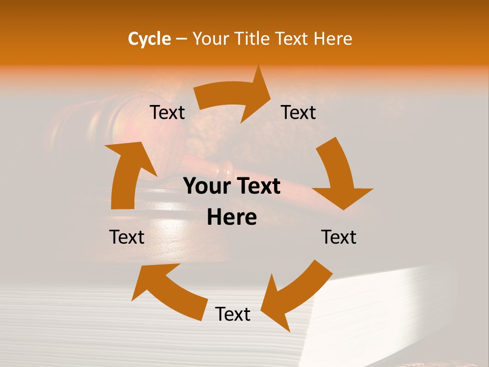 Book Crime Lawsuit PowerPoint Template
