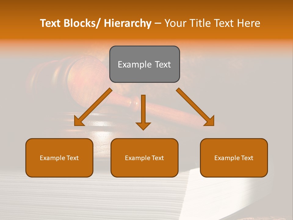 Book Crime Lawsuit PowerPoint Template