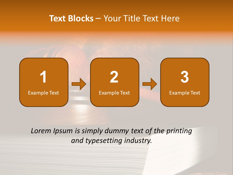 Book Crime Lawsuit PowerPoint Template