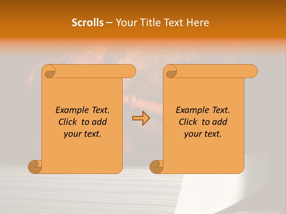 Book Crime Lawsuit PowerPoint Template