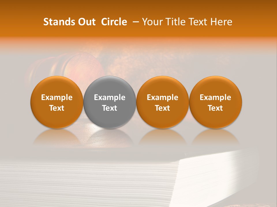 Book Crime Lawsuit PowerPoint Template