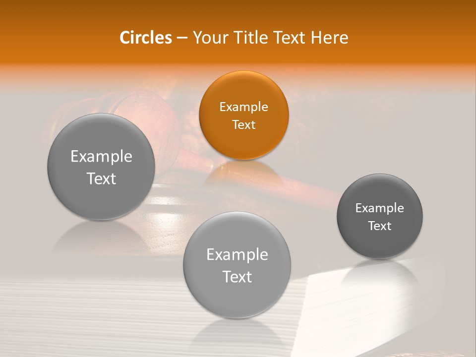 Book Crime Lawsuit PowerPoint Template