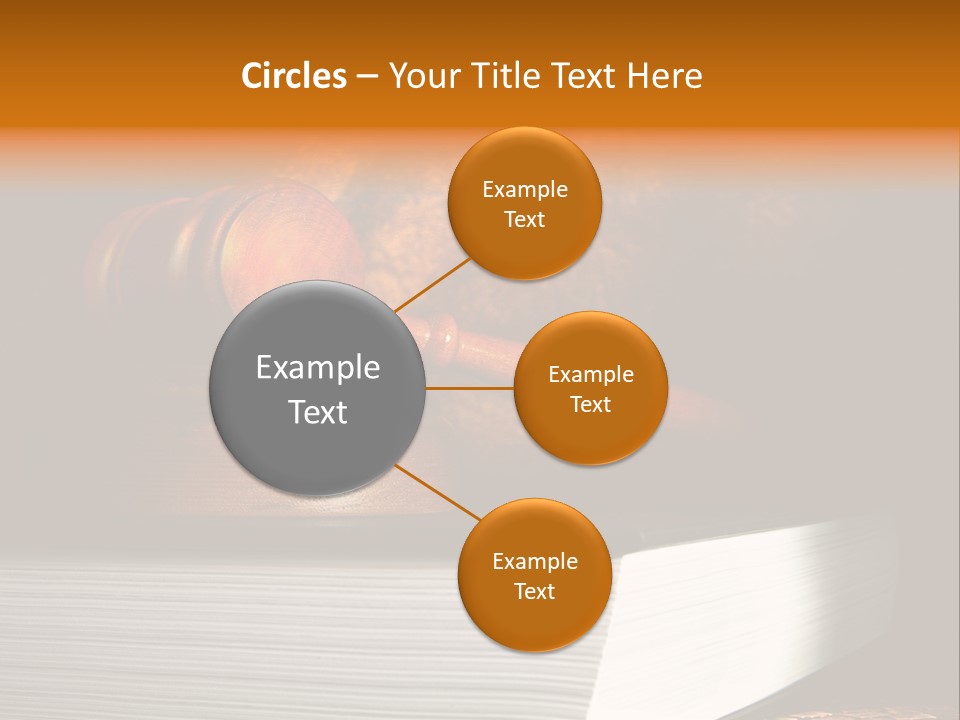 Book Crime Lawsuit PowerPoint Template