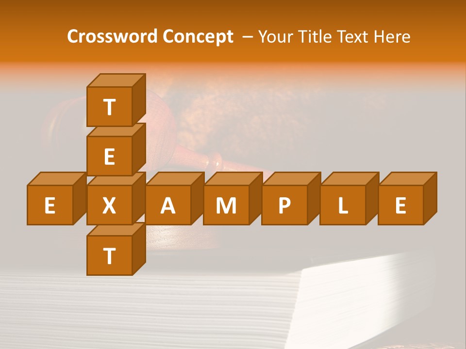 Book Crime Lawsuit PowerPoint Template