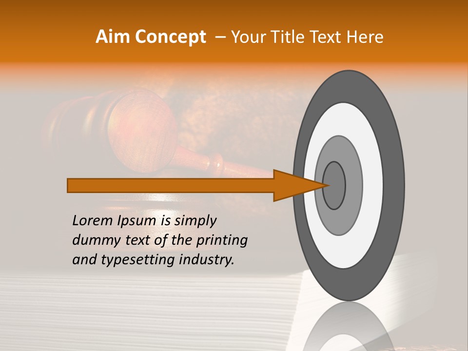 Book Crime Lawsuit PowerPoint Template