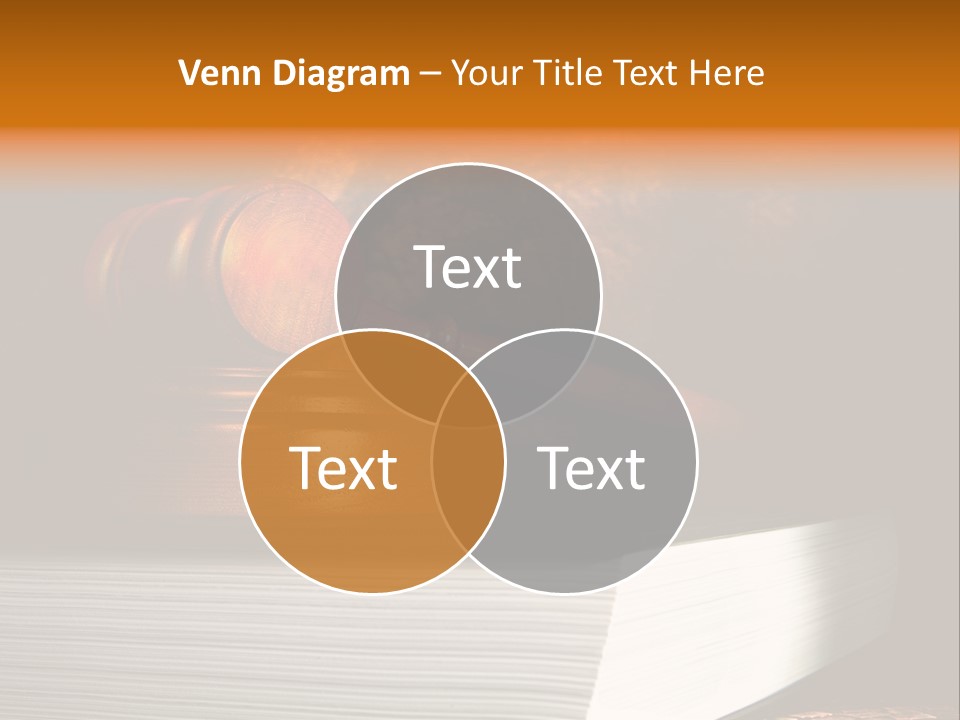Book Crime Lawsuit PowerPoint Template