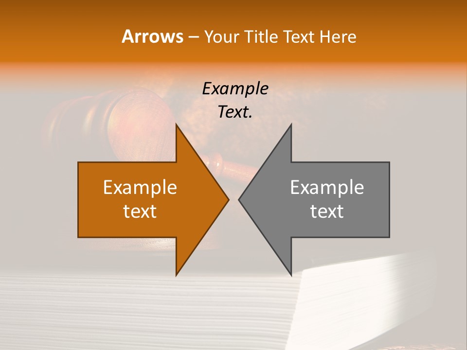 Book Crime Lawsuit PowerPoint Template