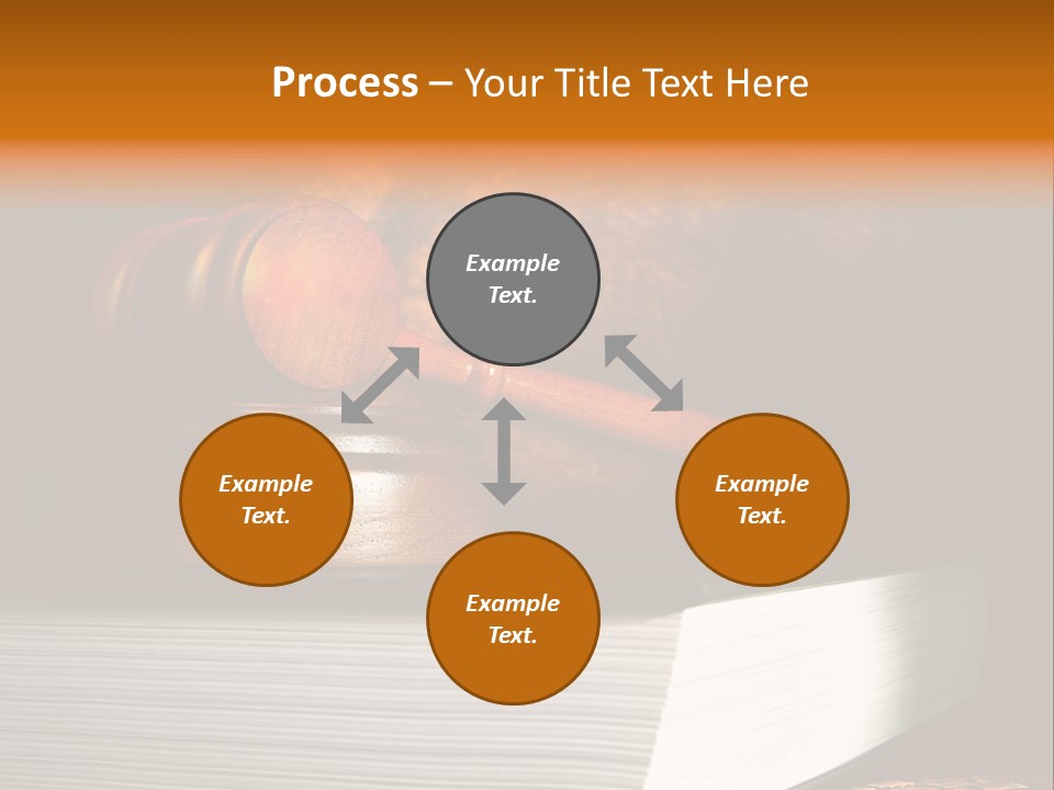 Book Crime Lawsuit PowerPoint Template