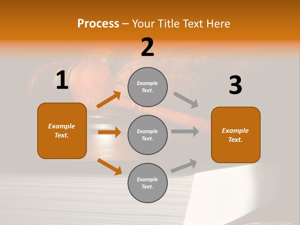Book Crime Lawsuit PowerPoint Template