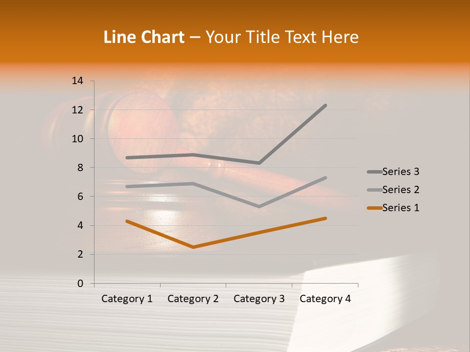 Book Crime Lawsuit PowerPoint Template