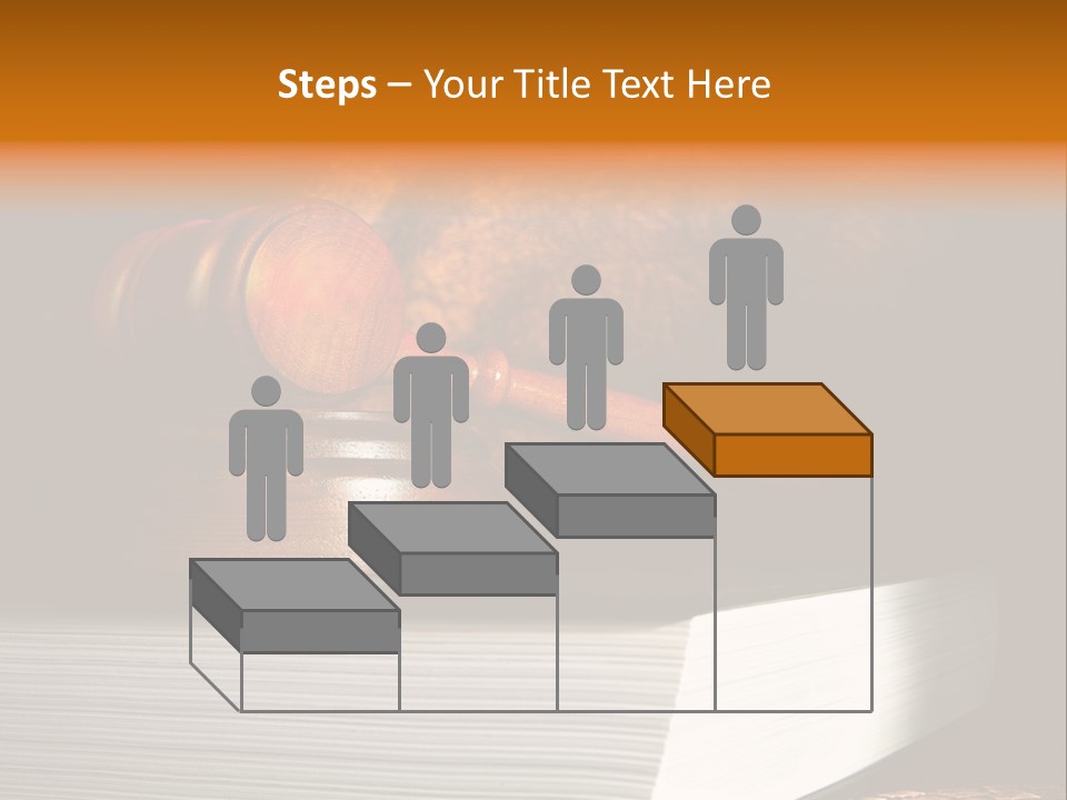 Book Crime Lawsuit PowerPoint Template