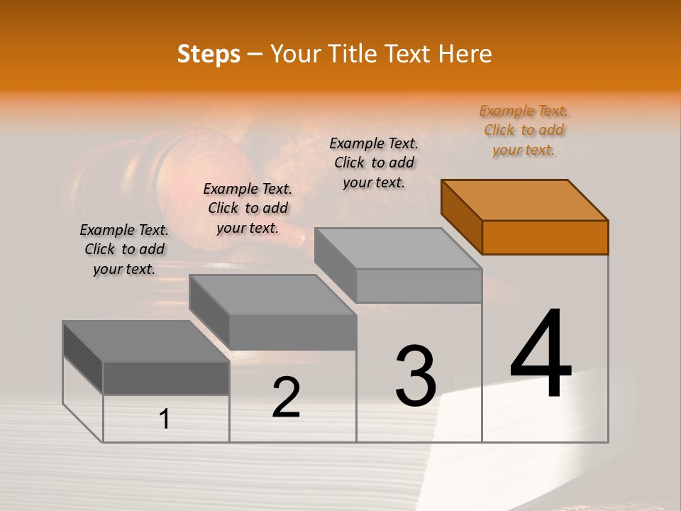 Book Crime Lawsuit PowerPoint Template