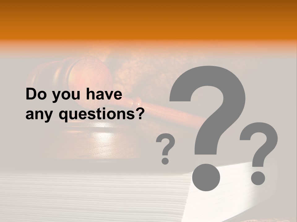 Book Crime Lawsuit PowerPoint Template