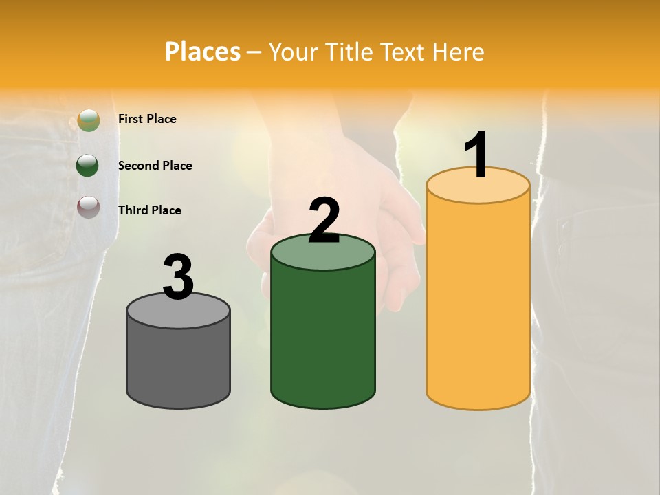 Action Lifestyle Street PowerPoint Template