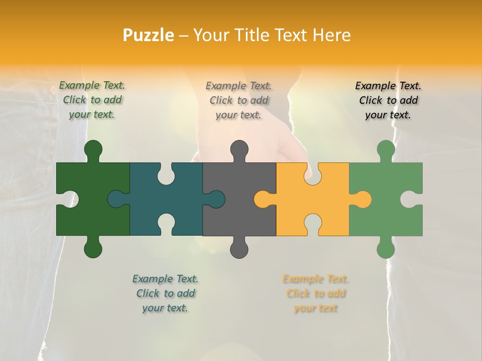 Action Lifestyle Street PowerPoint Template