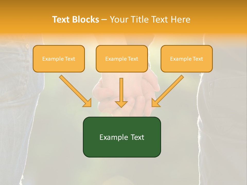 Action Lifestyle Street PowerPoint Template