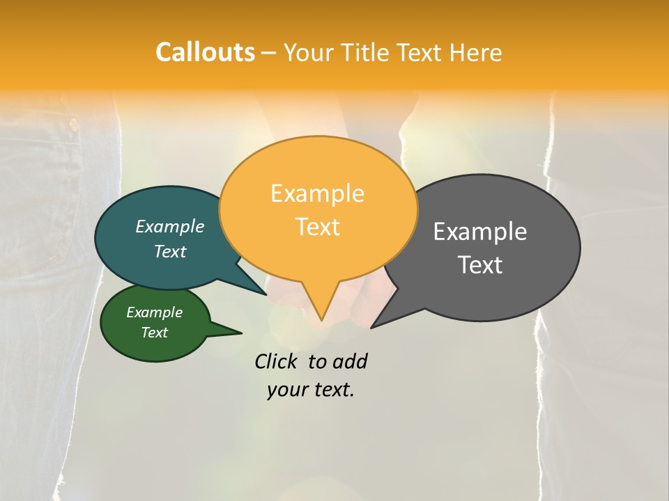 Action Lifestyle Street PowerPoint Template
