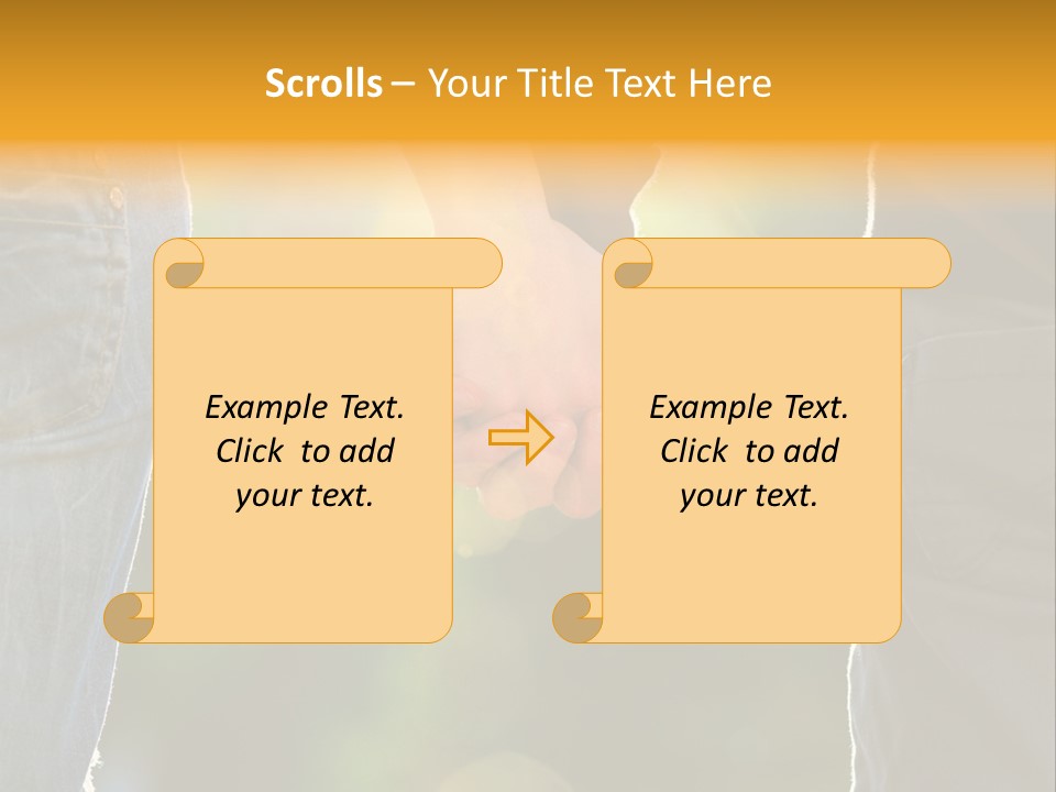 Action Lifestyle Street PowerPoint Template