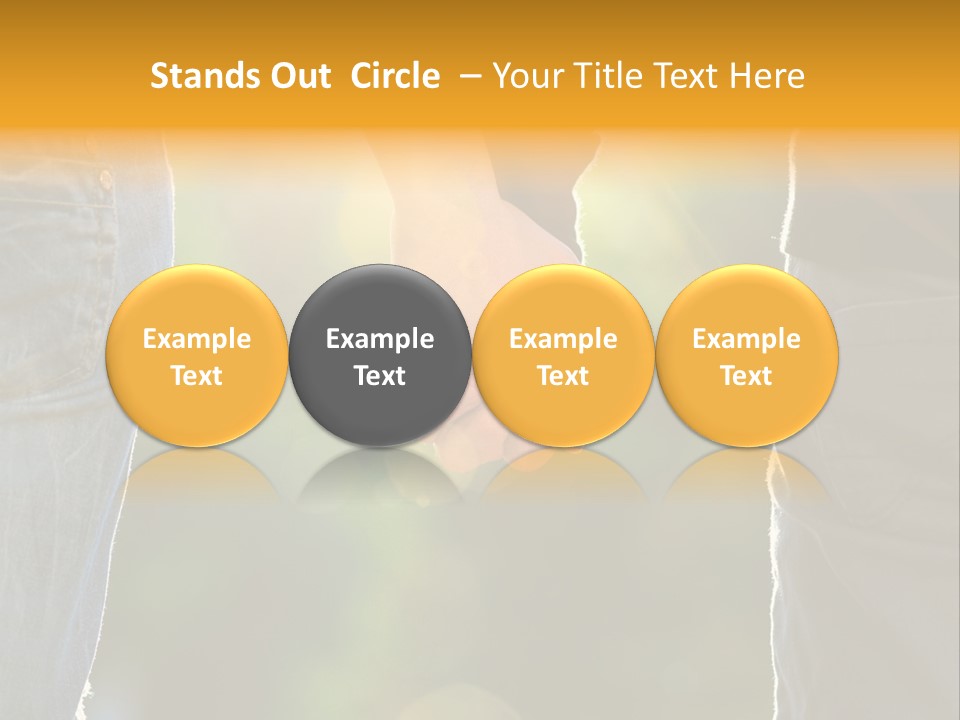 Action Lifestyle Street PowerPoint Template