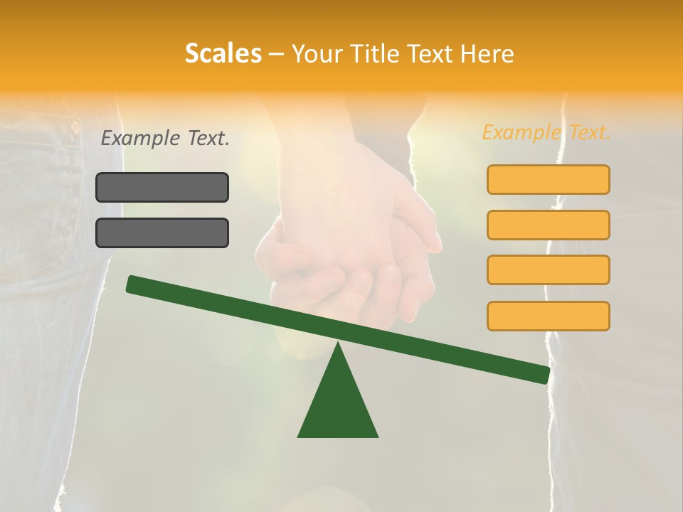 Action Lifestyle Street PowerPoint Template