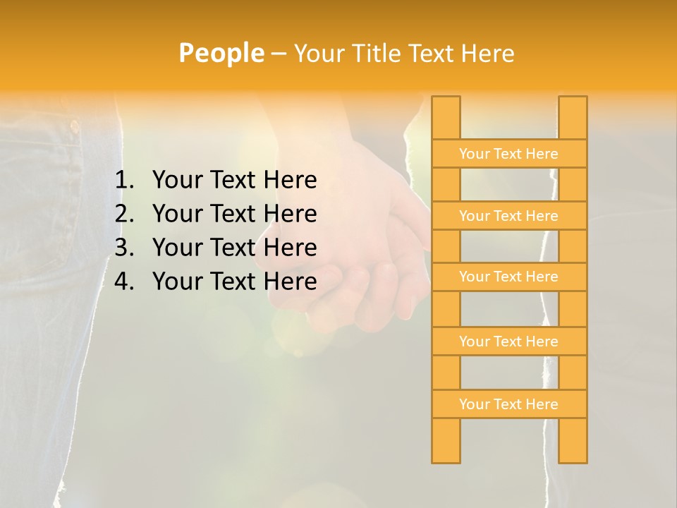 Action Lifestyle Street PowerPoint Template