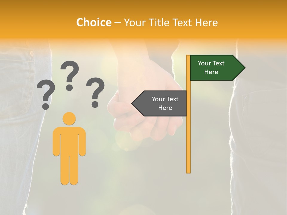 Action Lifestyle Street PowerPoint Template