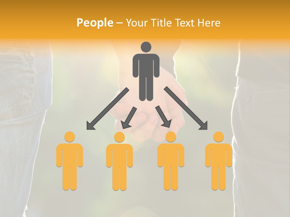 Action Lifestyle Street PowerPoint Template