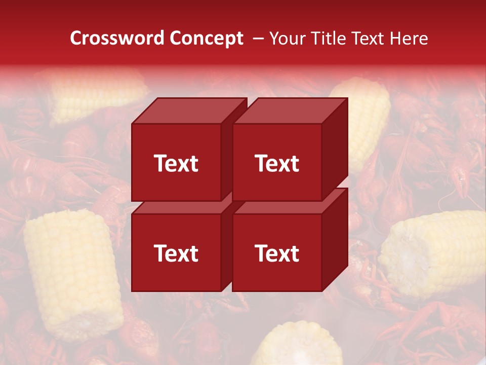 Seafood Cook Louisiana PowerPoint Template