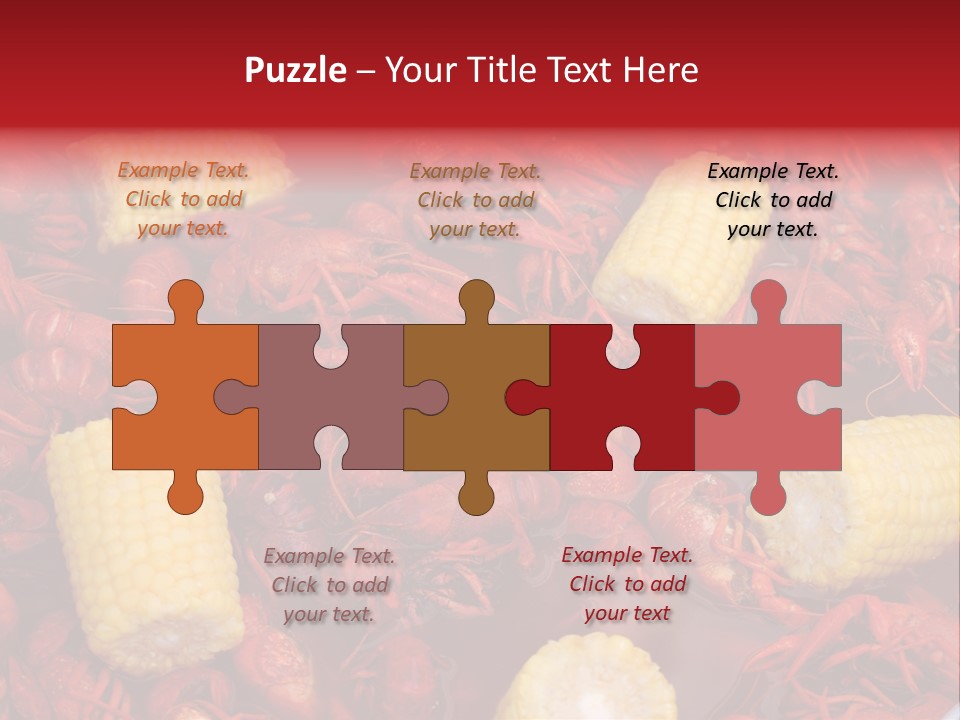 Seafood Cook Louisiana PowerPoint Template