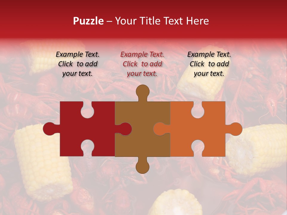 Seafood Cook Louisiana PowerPoint Template