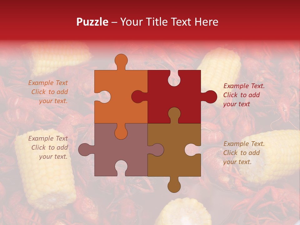 Seafood Cook Louisiana PowerPoint Template