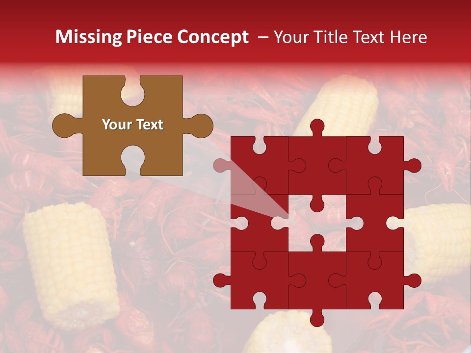 Seafood Cook Louisiana PowerPoint Template