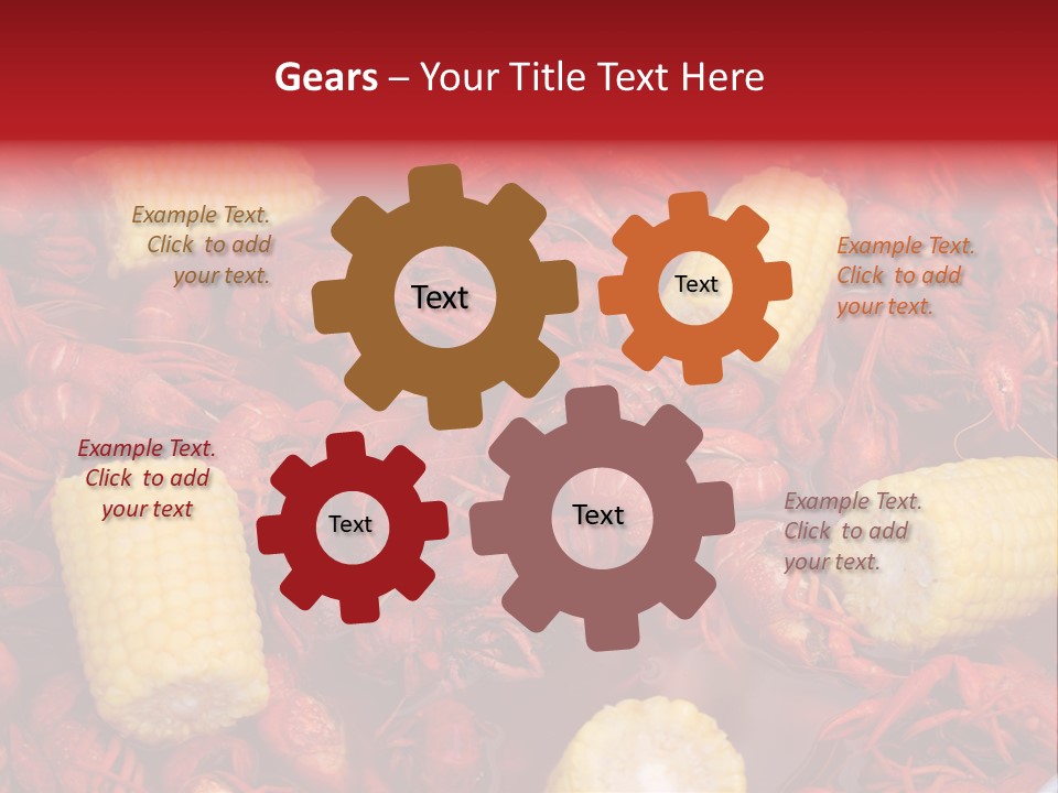 Seafood Cook Louisiana PowerPoint Template