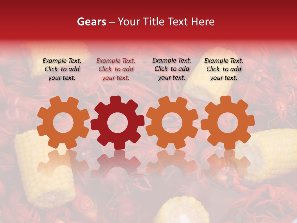 Seafood Cook Louisiana PowerPoint Template