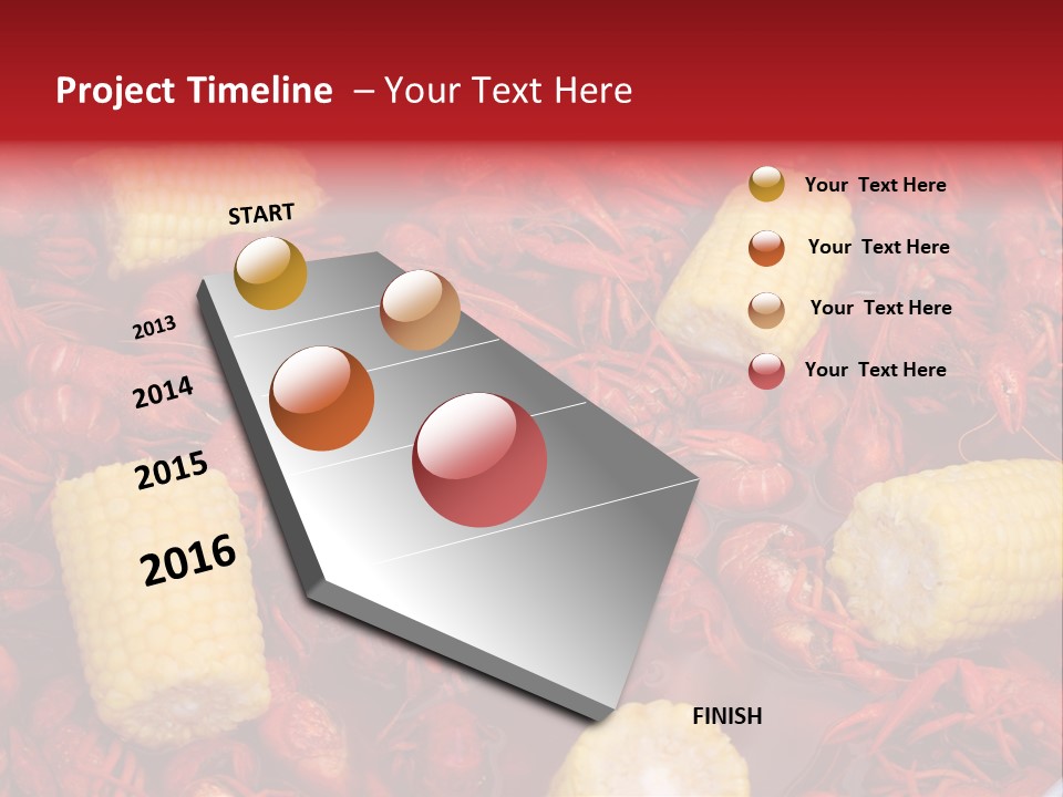 Seafood Cook Louisiana PowerPoint Template