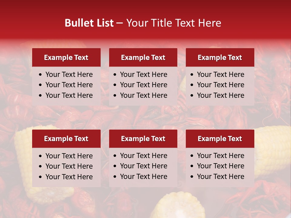 Seafood Cook Louisiana PowerPoint Template