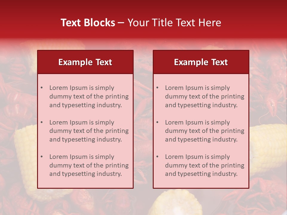Seafood Cook Louisiana PowerPoint Template