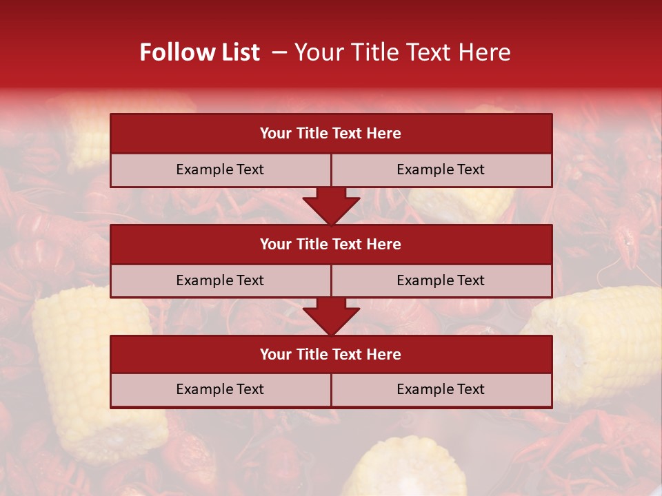 Seafood Cook Louisiana PowerPoint Template