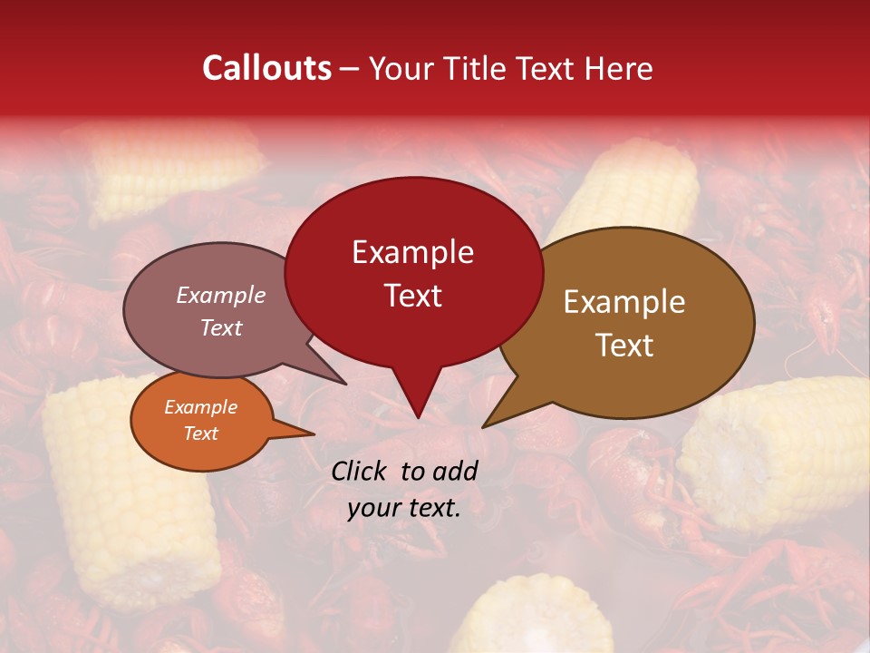 Seafood Cook Louisiana PowerPoint Template