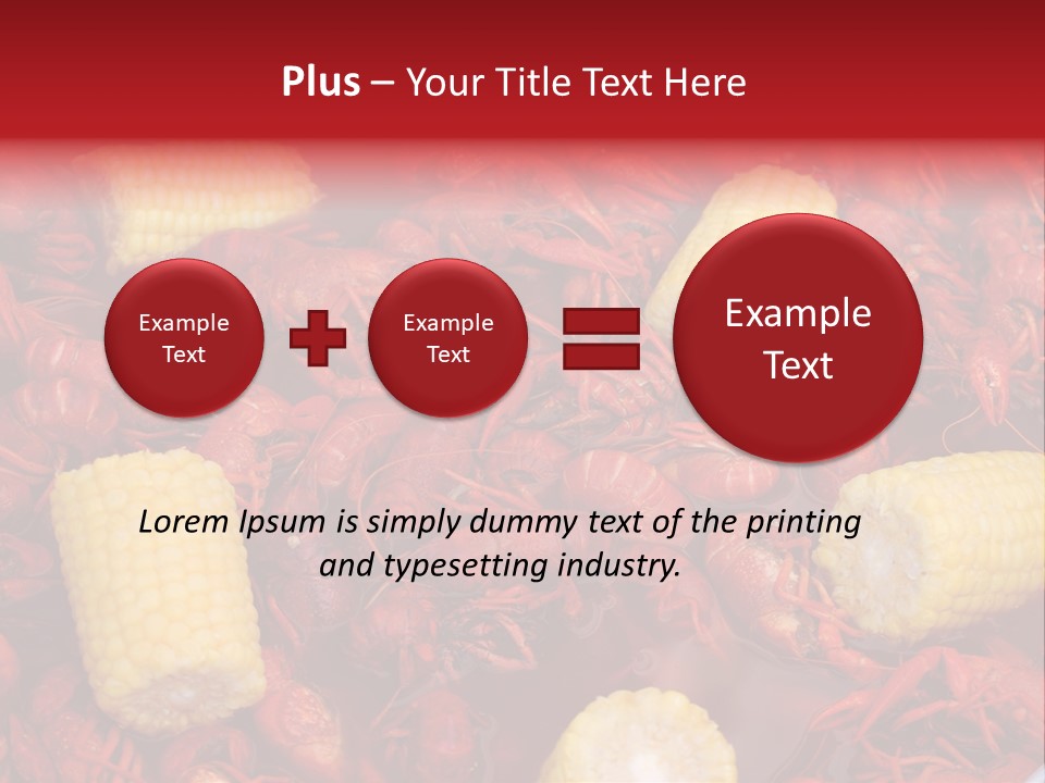 Seafood Cook Louisiana PowerPoint Template