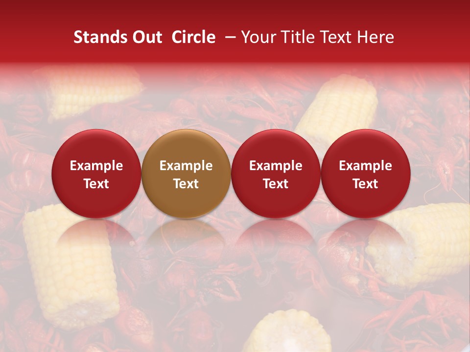 Seafood Cook Louisiana PowerPoint Template