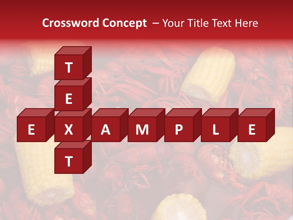 Seafood Cook Louisiana PowerPoint Template