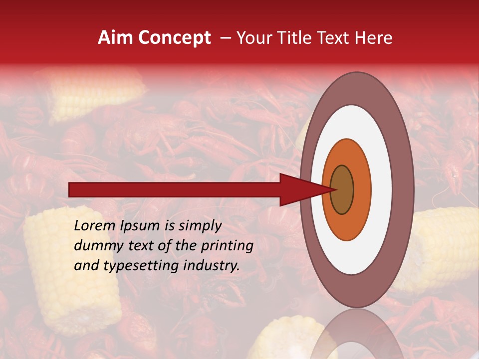 Seafood Cook Louisiana PowerPoint Template