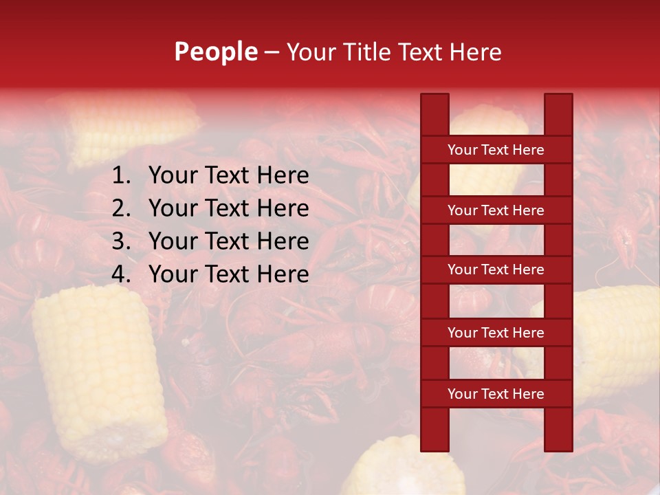 Seafood Cook Louisiana PowerPoint Template