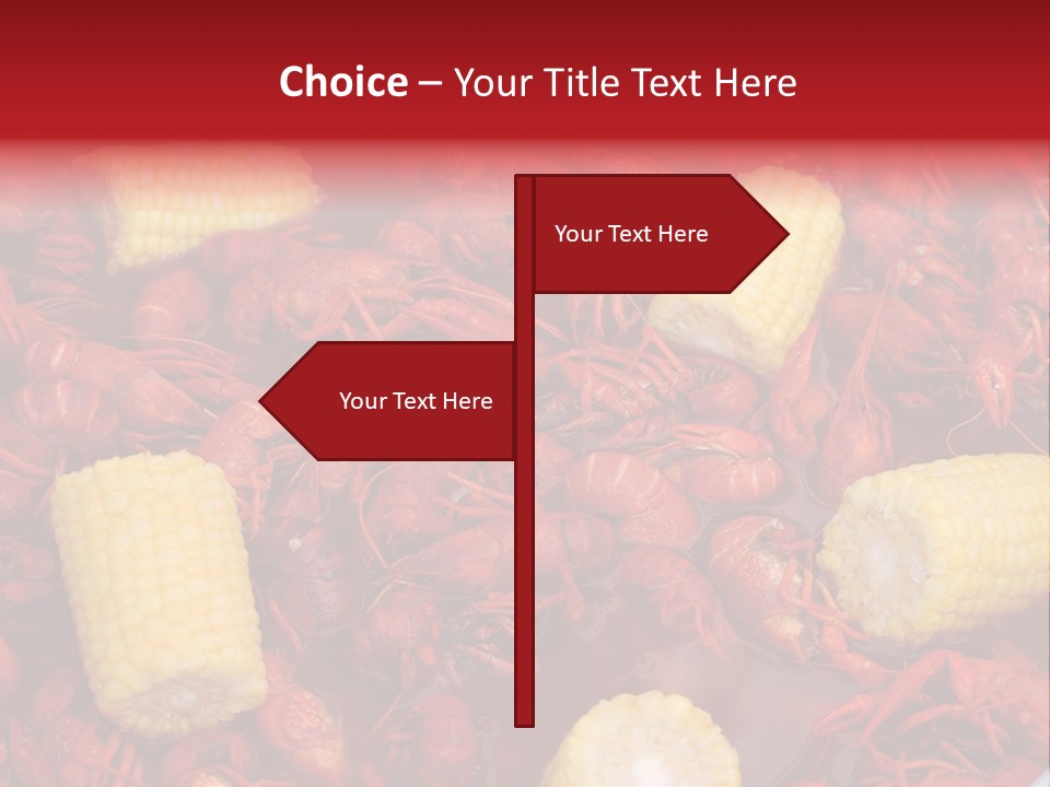 Seafood Cook Louisiana PowerPoint Template