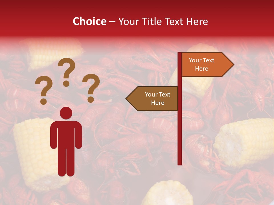 Seafood Cook Louisiana PowerPoint Template