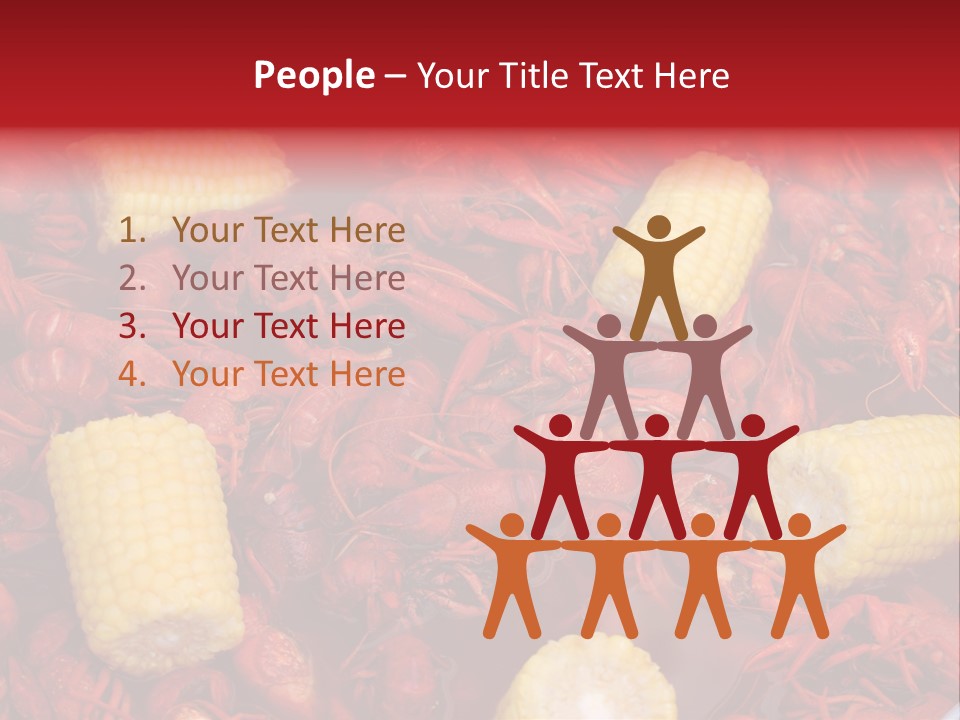 Seafood Cook Louisiana PowerPoint Template