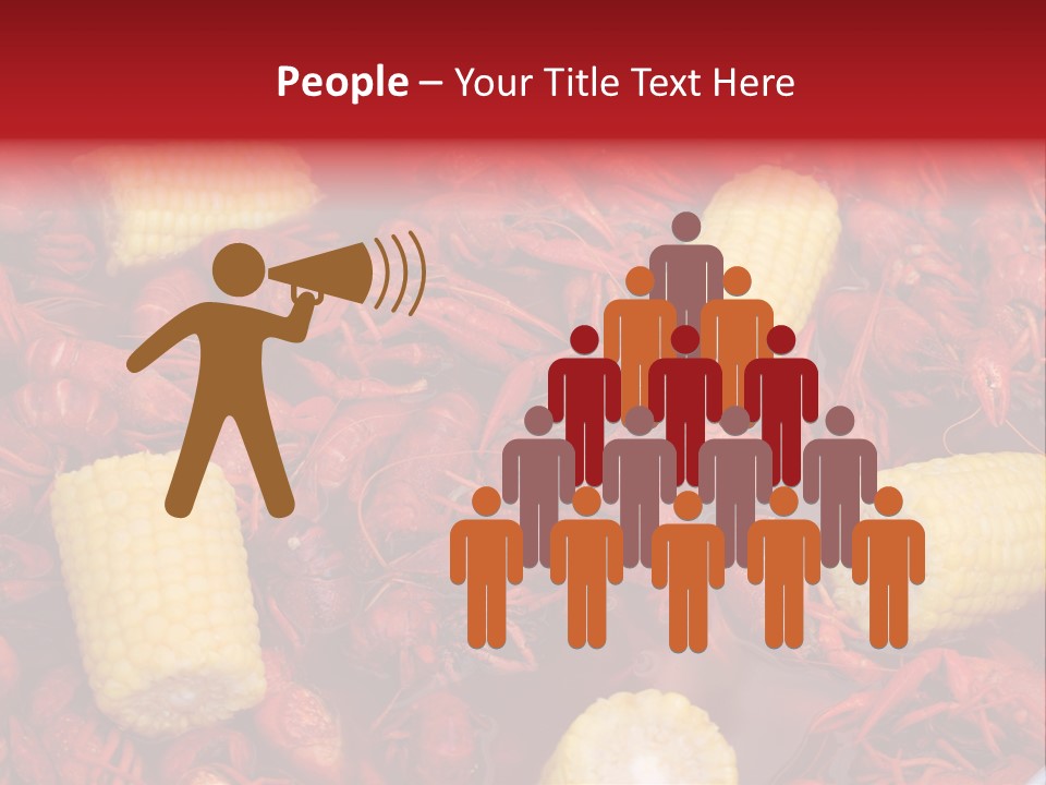 Seafood Cook Louisiana PowerPoint Template